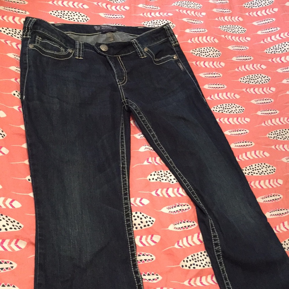 Silver Tuesday Dark Wash Jeans